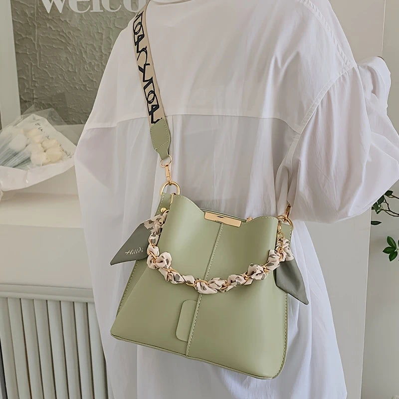 Women's Elegant Bohemian Bucket Crossbody Bag