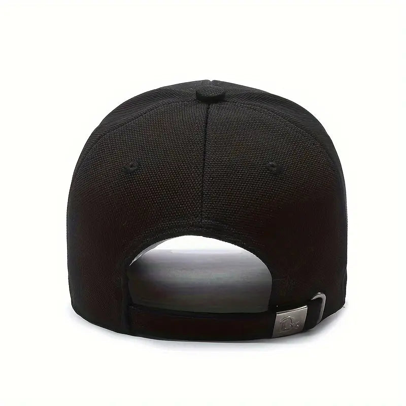 Men's Wide-Brim R Letter Baseball Cap