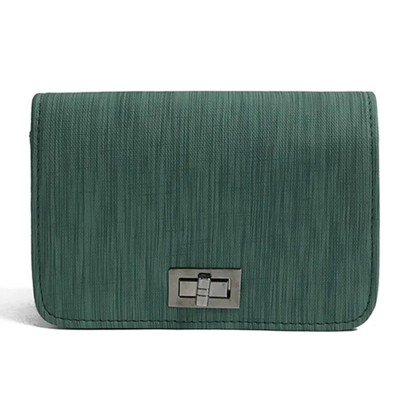 Simple Fashion Mini Holiday Street Style Buckle Chain Shoulder Crossbody Bags For Ladies Women