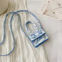 Wholesale Women Fashion Color Blocking Mini Crossbody Bag