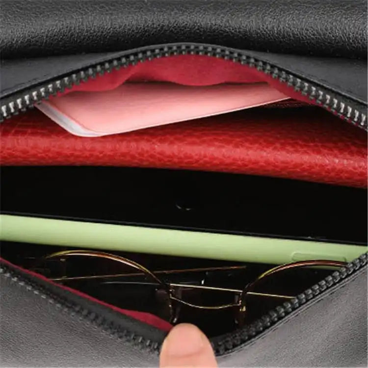 Women Fashion Solid Color Cylinder Shape Pillow Bag