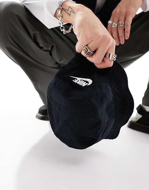 Nike Apex Bucket Hat In Black