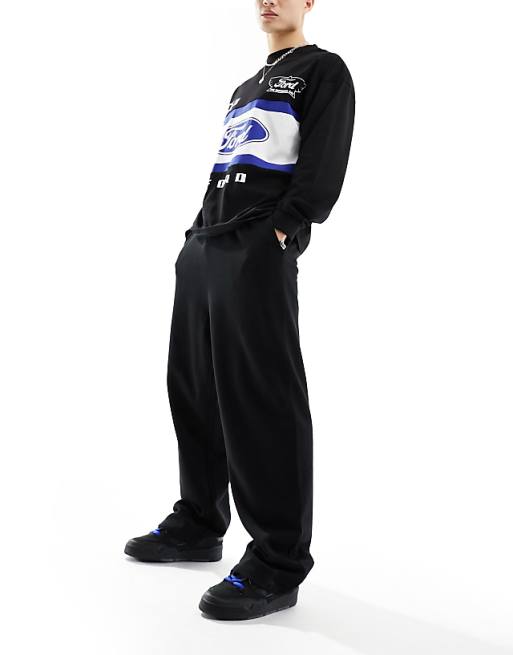 Trousers Collusion Relaxed In Black