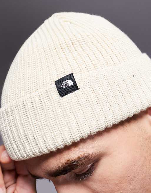 The North Face Fisherman Beanie In Gravel Beige