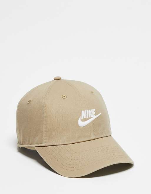 Nike Futura logo cap in khaki