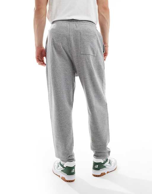 Trousers Asos Design Essential Oversized In Heather Gray