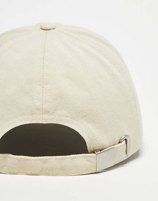 Reclaimed Vintage Logo Cap In Ecru