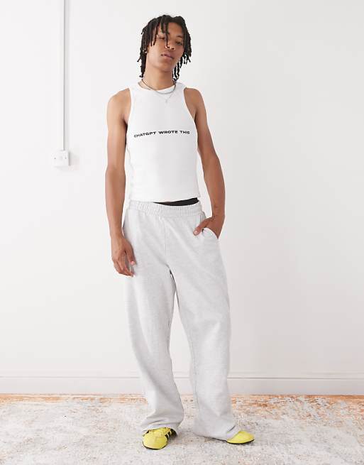 Trousers Collusion Relaxed Skate  In Gray Heather