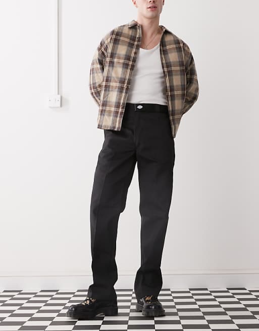 Chino Dickies 874 Straight Fit Work Pants In Black