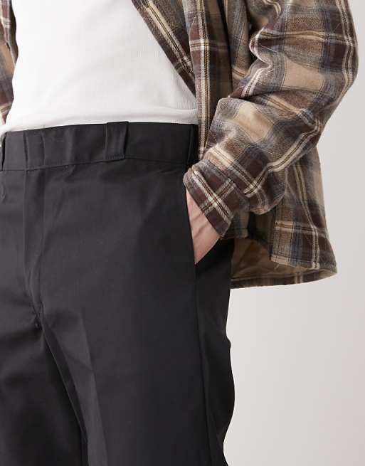 Chino Dickies 874 Straight Fit Work Pants In Black
