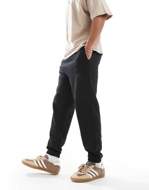Trousers Jack & Jones Loose Cuffed In Black