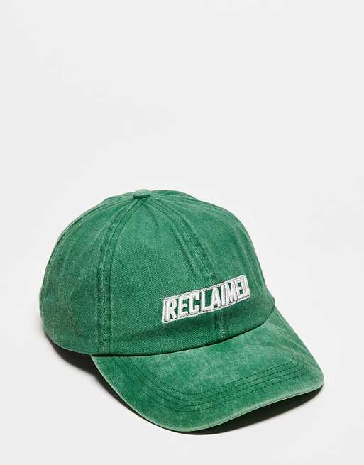 Reclaimed Vintage Logo Cap In Green