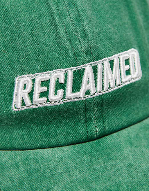 Reclaimed Vintage Logo Cap In Green
