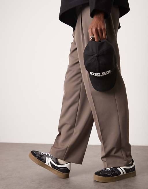 Asos Design Baseball Cap With Graphic In Black