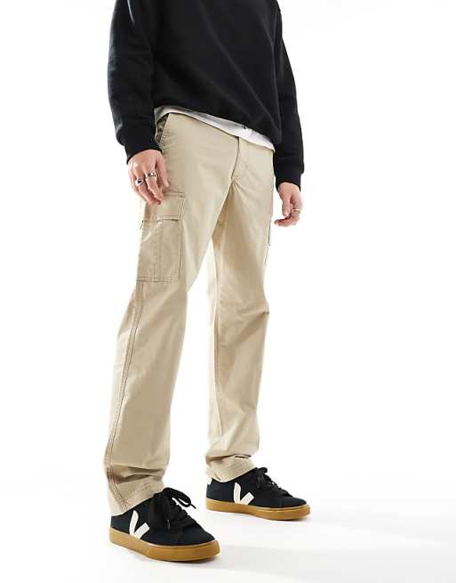 Jj Rebel Loose Fit Chino Pants In Beige