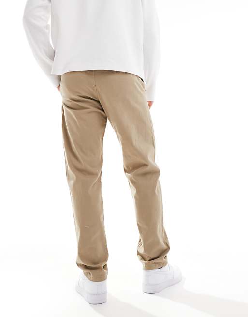 Chino Jj Rebel Loose Fit Chinos In Beige