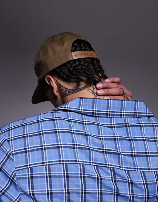 Asos Design Cap With Scorpion Embroidery In Mink