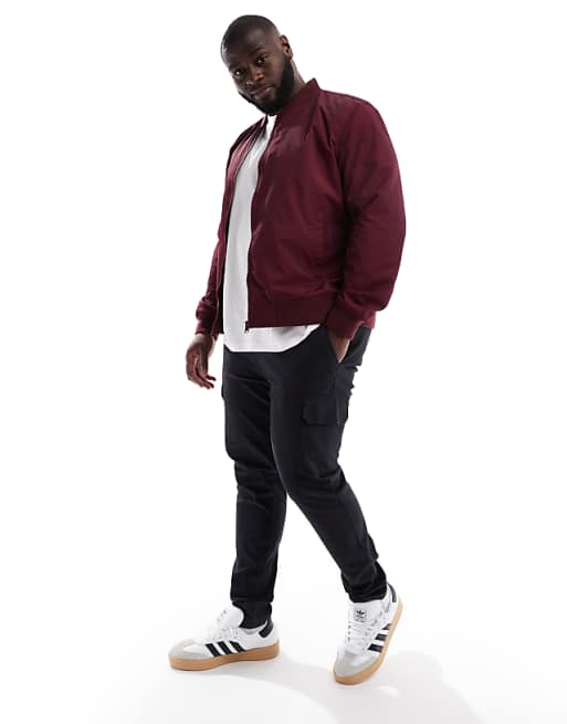 Asos Design Skinny Fit Chino Pants In Black