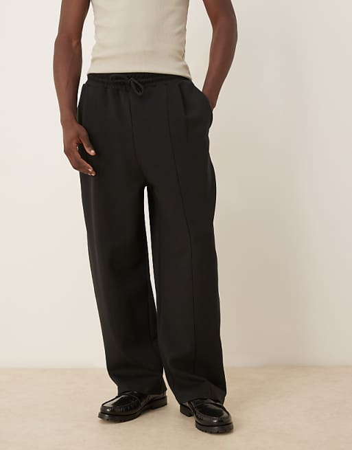 Trousers Asos Design Oversized Balloon In Black
