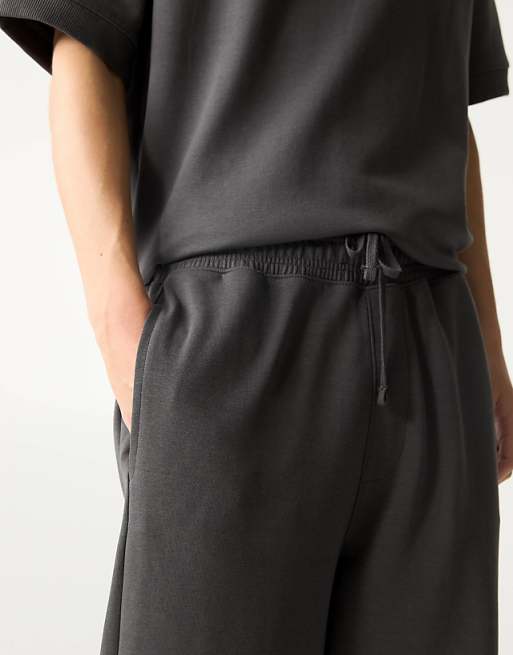Trousers Pull&bear Interlock In Gray