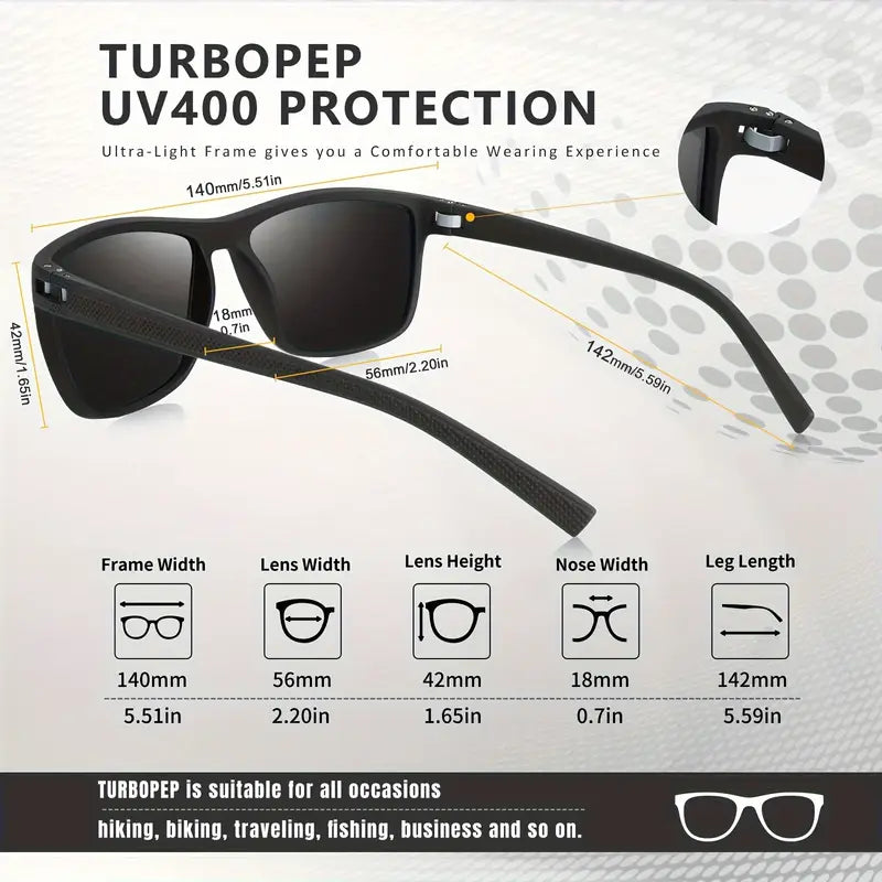 3 Pairs Of Men'S and Women'S Polarised Glasses