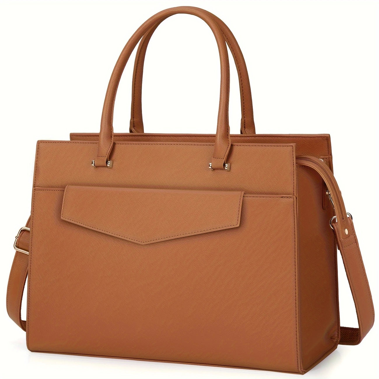 Women 15.6 Inch Laptop Tote Bag Work Bag Waterproof Briefcase Business Office