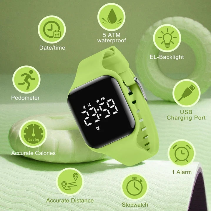 Digital Watch for Boys Sport Watch with Stopwatch,Alarm Clock, Waterproof Watches Birthday Christmas Gift