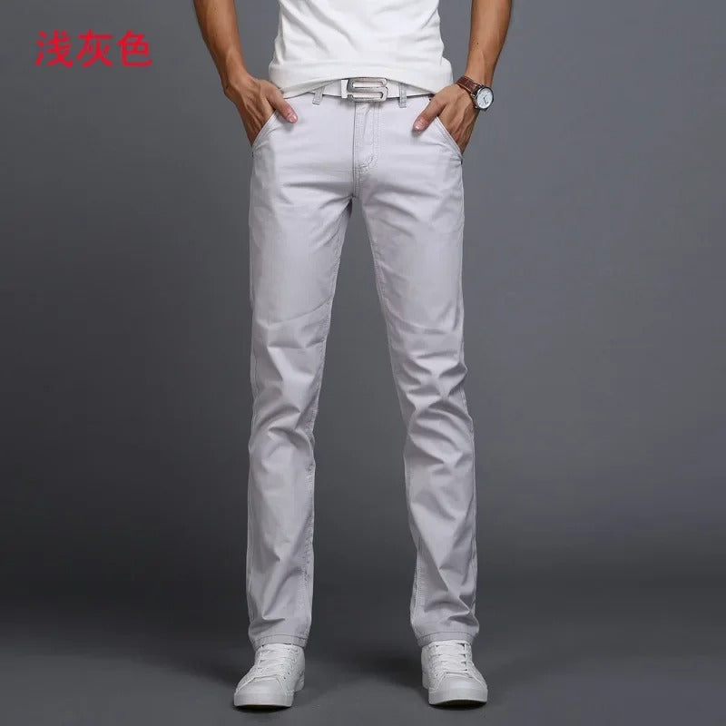 Men’s Cotton Slim Fit Chino Pants