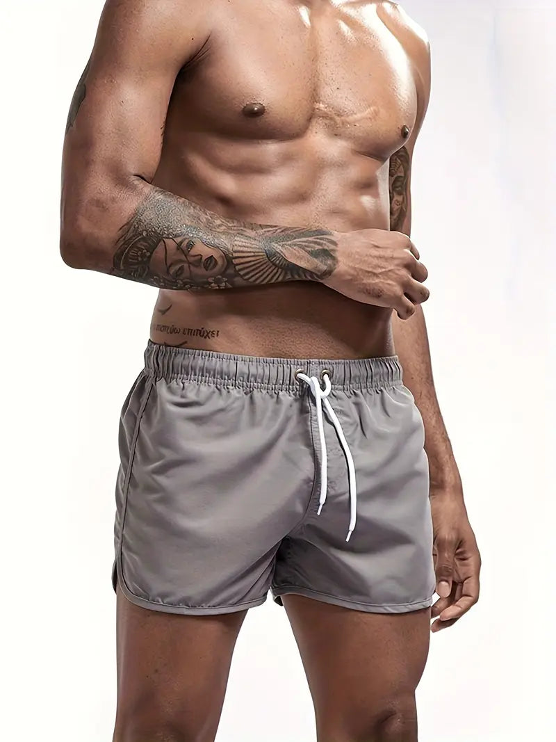 2-Pack Men's Quick-Dry Beach Shorts