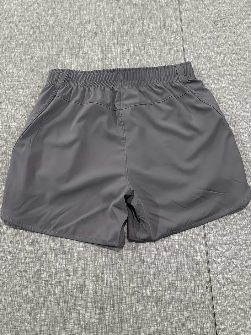 Men's Gray Athletic Shorts