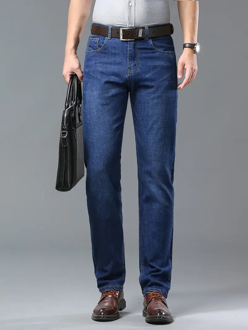 Men's Summer Casual Regular Fit Jeans