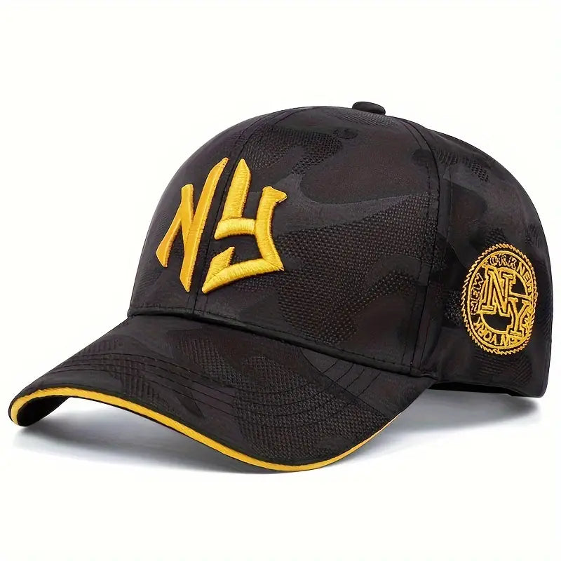 Men's "NY" Embroidered Baseball Cap