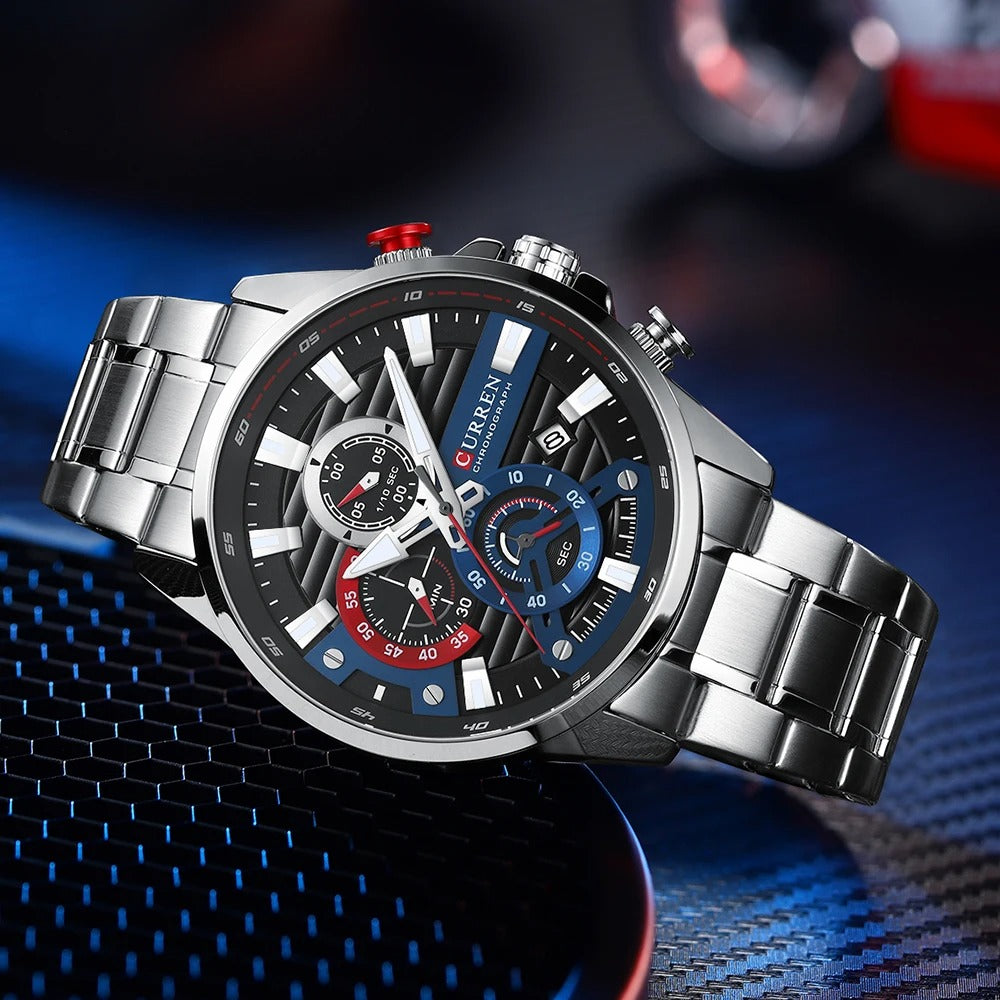 Sports Quartz Chronograph Men's Watch