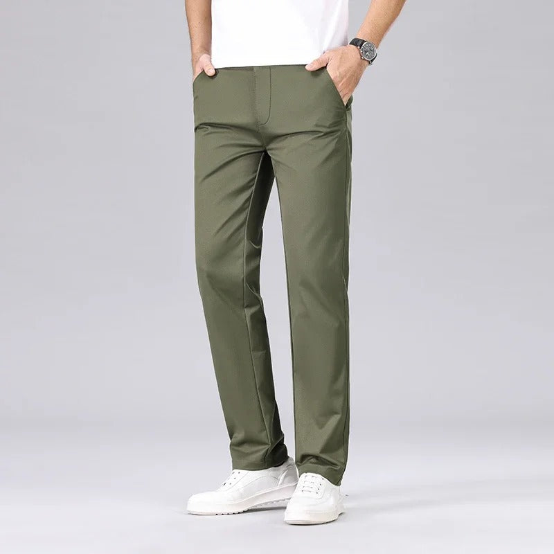 Men’s Classic Straight-Leg Chino Pants