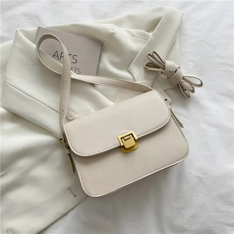 Vintage Preppy Envelope Shoulder Bag
