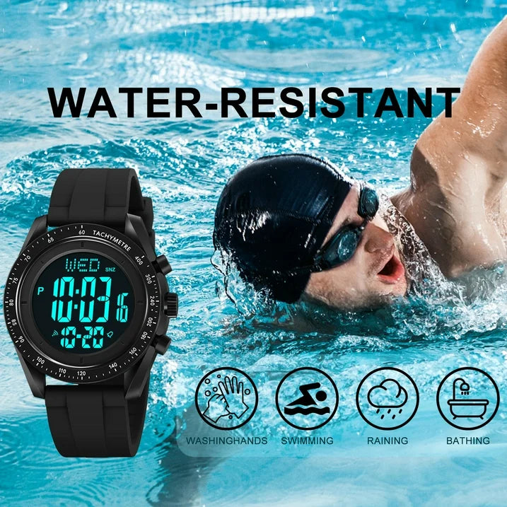 SKMEI Mens Digital Watch Sports Military Watches Waterproof Outdoor Chronograph Wrist Watches Men
