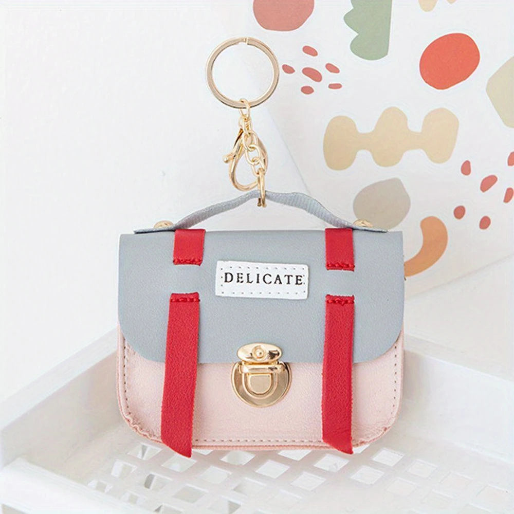 Kawaii Portable Key Bag Purse Card Holder Mini Coin Bag