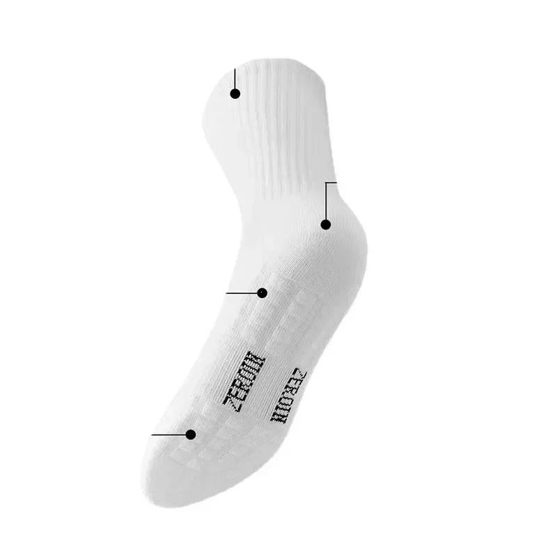 Men’s Thickened Winter Cotton Sports Socks – 10 Pairs