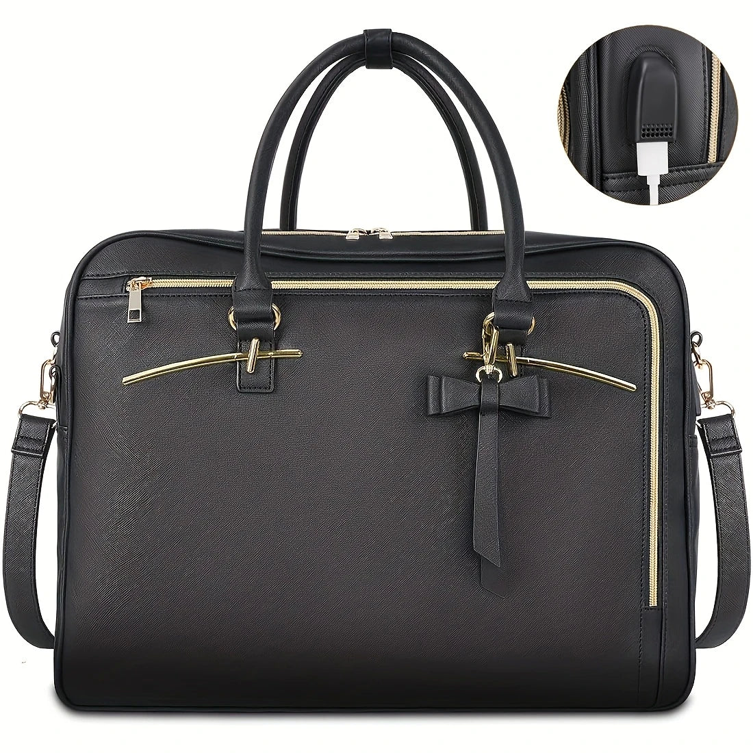 Women, Waterproof Laptop Bag for Work, Gift for Business Women