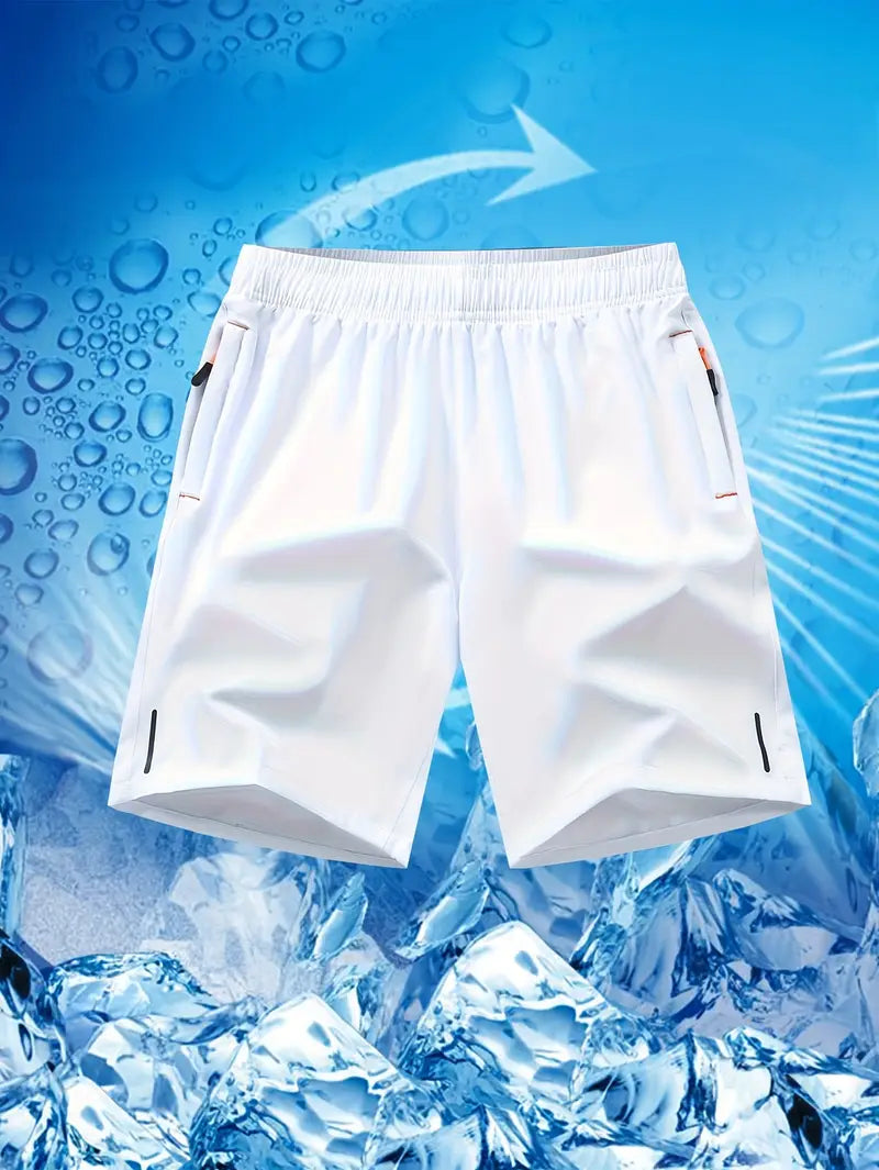 Men's Quick-Dry Ice Slicky Fiber Shorts