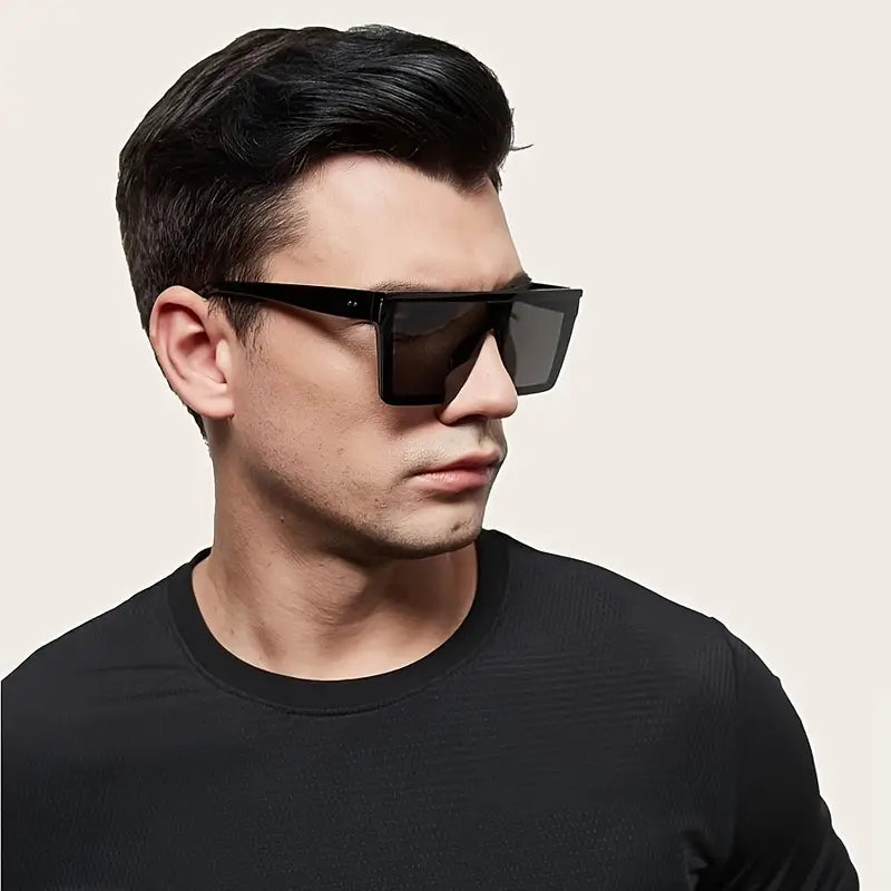 Stylish Flat-Top Glasses for Men