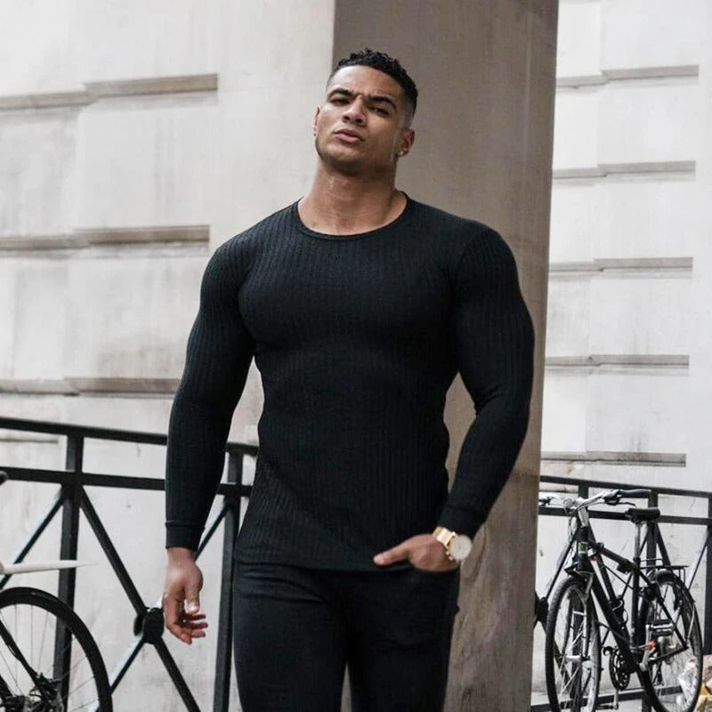 Spring Fashion Men's O-neck Sweaters