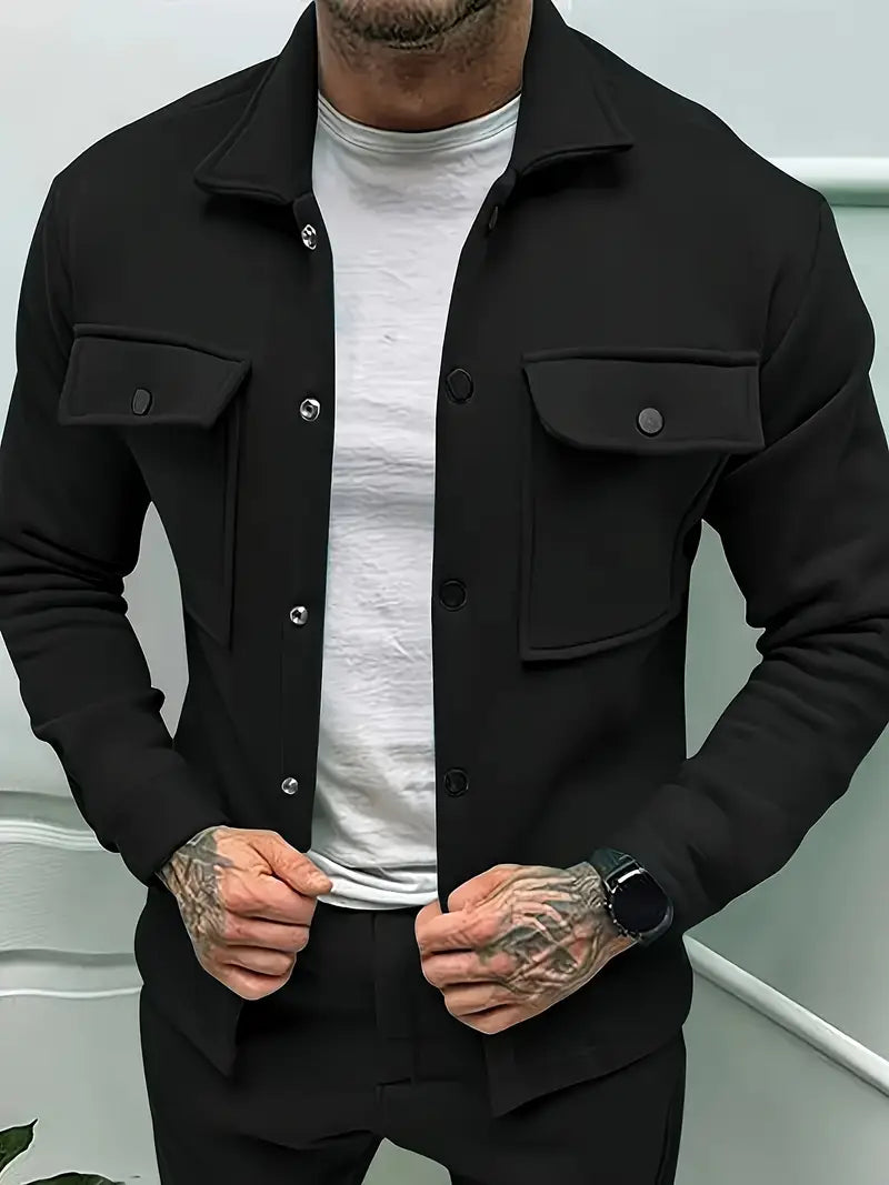 Men's Casual Lapel Jacket