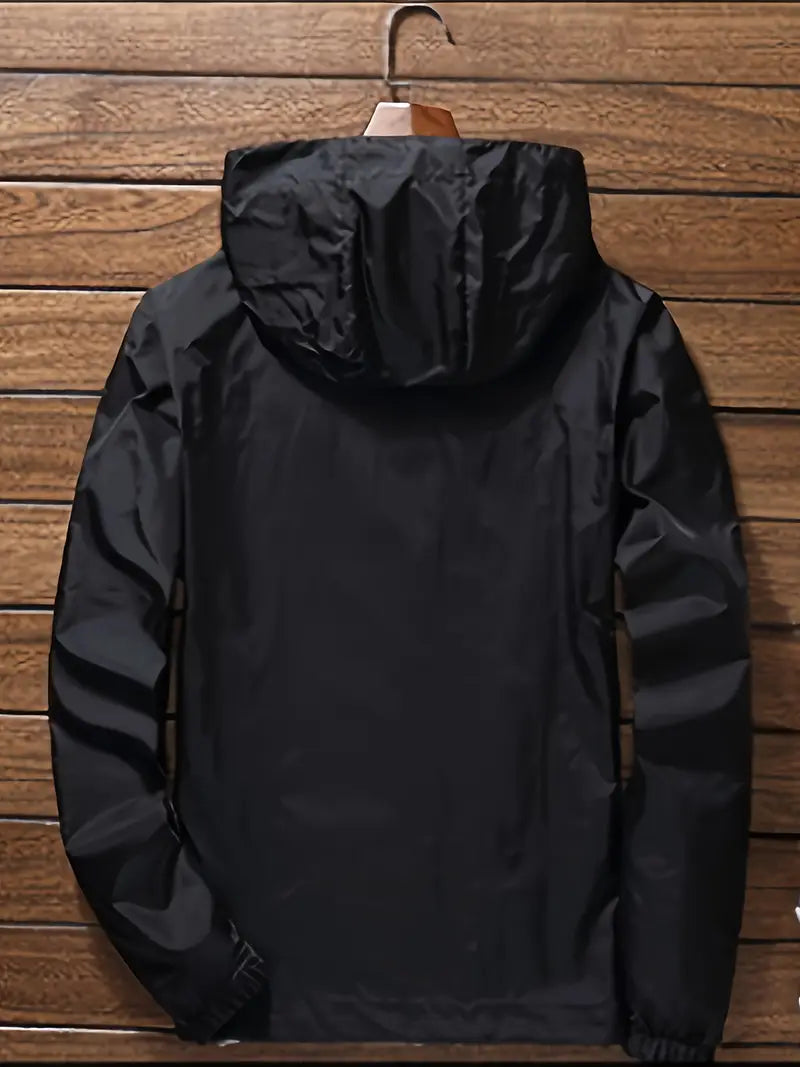 Men’s Outdoor Windproof Hooded Sports Jacket