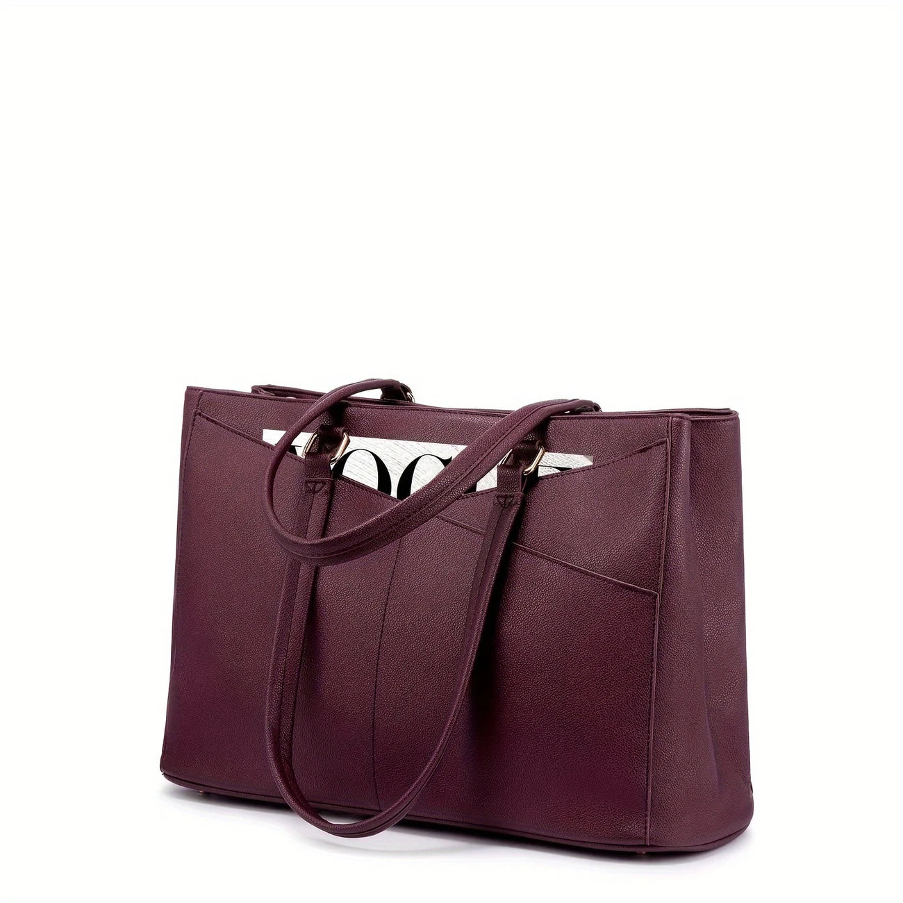 Women - 15.6 Inch Business Office Work Briefcase with Golden