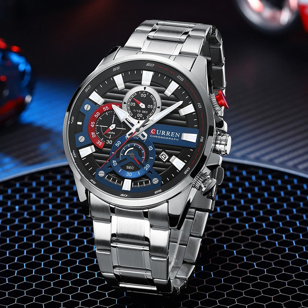 Sports Quartz Chronograph Men's Watch