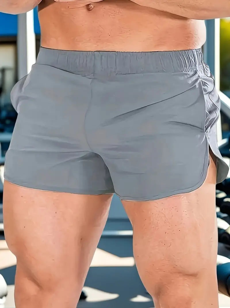 Men's Gray Athletic Shorts