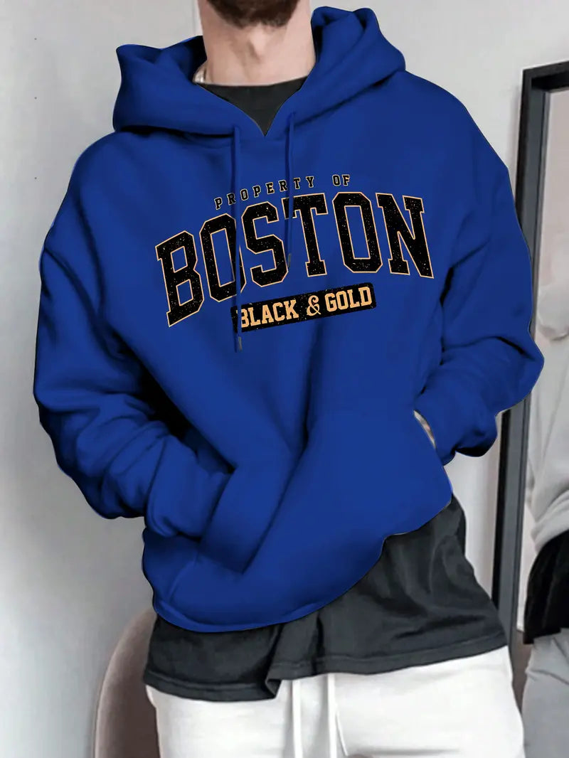 Paris-Inspired Fashion Hoodie for Men