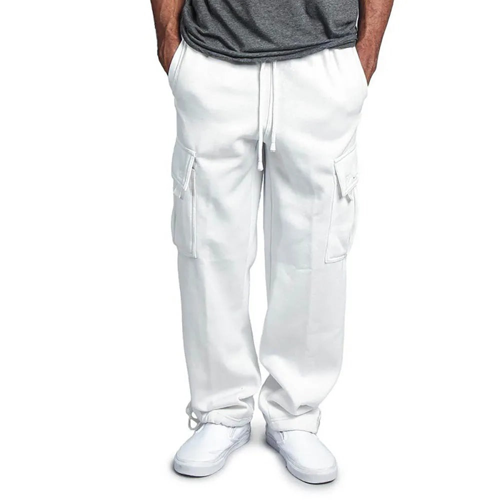 Men's Fleece Cargo Trousers