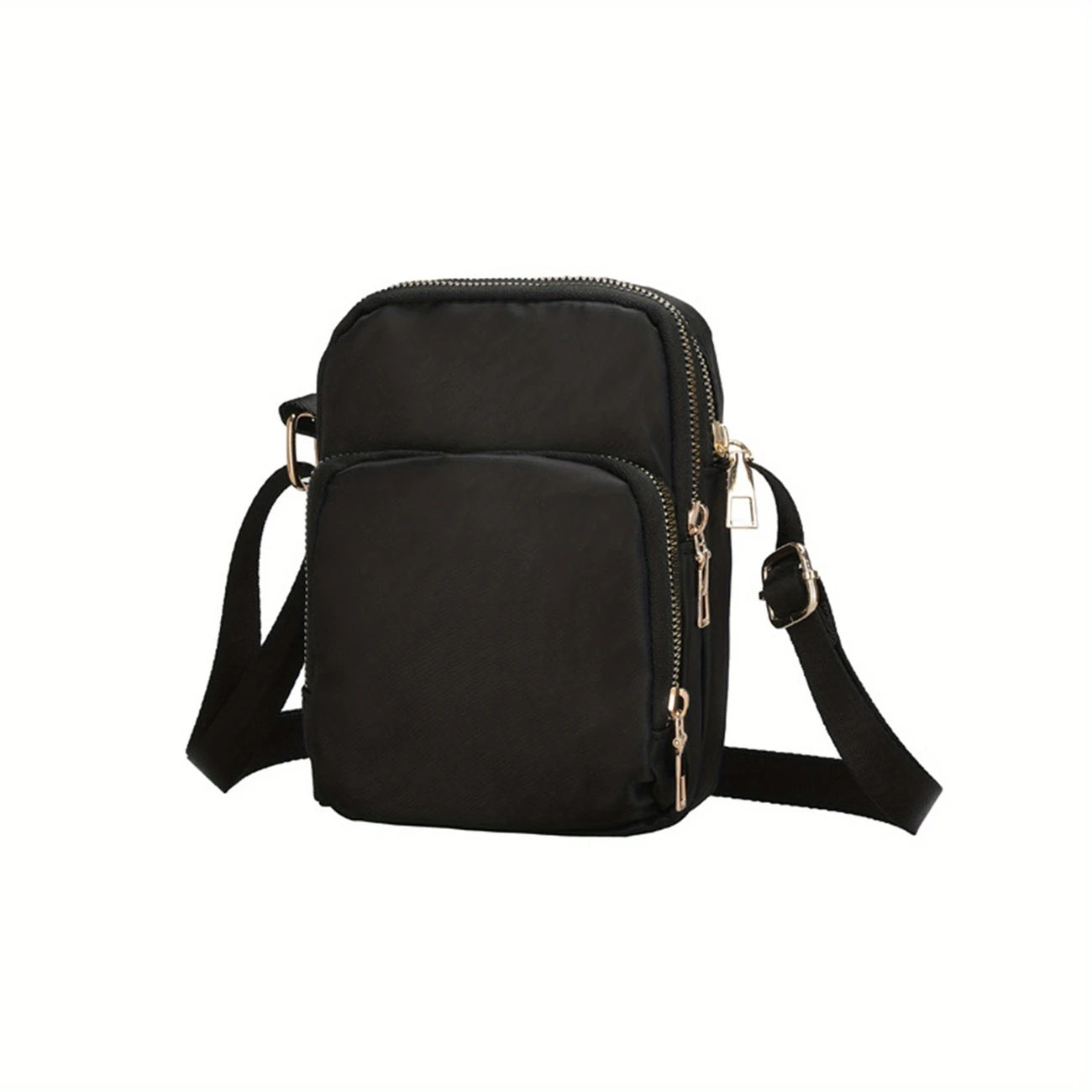 Small Crossbody Bags for Women Trendy Solid Color 3 Pockets Cute Cell Phone Bag
